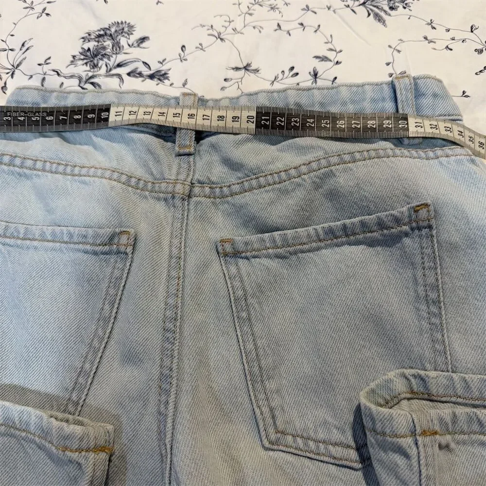 Primark care Kids Wide-Leg Jeans Blue Size 11 Casual Unisex - Picture 7 of 8